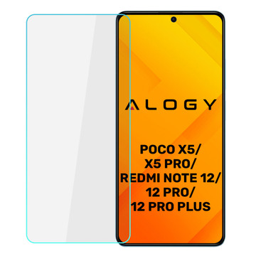 9H Tempered Glass Alogy Screen Protector PRO pro Xiaomi Poco X5/ Pro/ Redmi Note 12/ Pro/ Pro Plus 5G