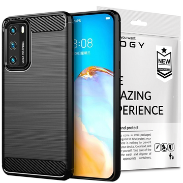 Alogy Rugged Armor Hülle für Huawei P40 schwarz
