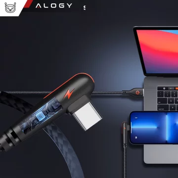 HUB-Splitter Alogy-Adapter für Computer-Laptop mit USB-C auf 3x USB-A 2.0 1x USB-A 3.0 Grau