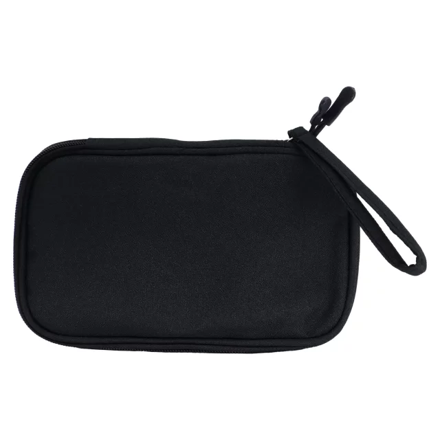 Etui Podróżne na Akcesoria, Organizer na Kable, Ładowarki, Telefon i Powerbank, Wielofunkcyjne i Kompaktowe 21 x 12,5 x 5 cm, Alogy TravelPack™ – Czarne