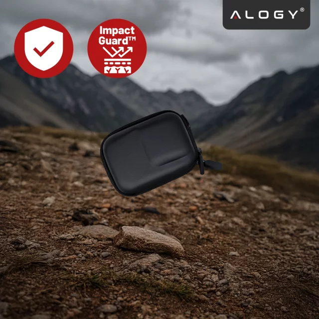 Handyhülle Wasserdichtes Gehäuse Alogy universal IPX8 bis 6,5 Schwarz