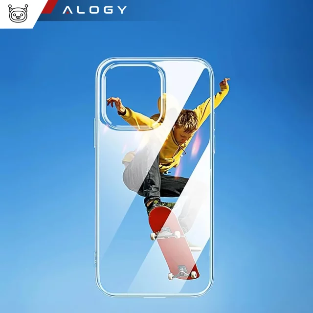 Obrněné pouzdro Alogy Hybrid Case pro Apple iPhone 13 Pro s průhledným krytem fotoaparátu