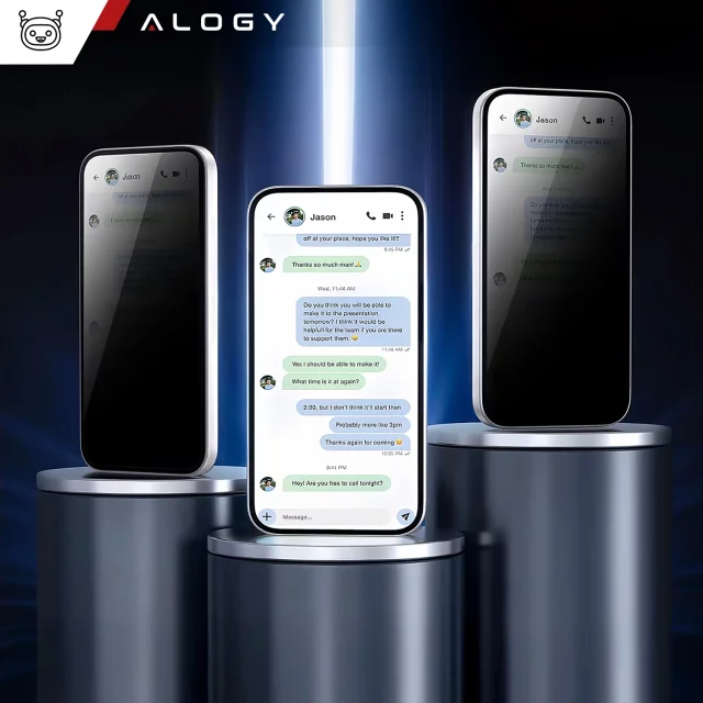 Gehärtetes Glas für Apple iPhone 16 Displayschutzfolie 9H Alogy Heavy Pro™️