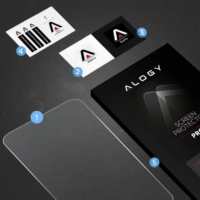 Tempered glass for Samsung Galaxy Tab S9 FE 12.4" Alogy Screen Protector Pro 9H screen protection