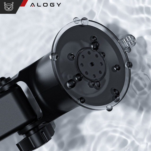 Alogy 3in1 Car Phone Holder for Car Windshield Grille Cockpit Black