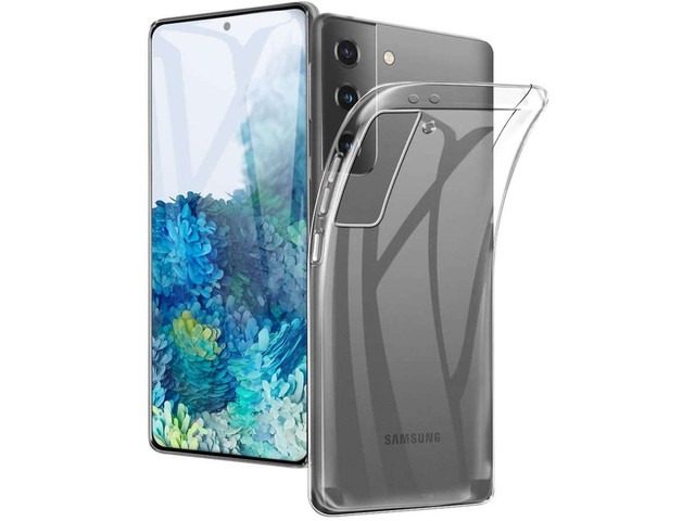 Alogy Silikonhülle Hülle für Samsung Galaxy S21 Plus transparent