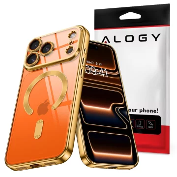 Pouzdro pro Apple iPhone 16 Pro Max Alogy MagSafe Hybrid Matte Case Matte Cover with Lens Protection Black