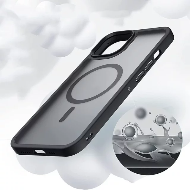 Protective case Magmat MagSafe phone case for Apple iPhone 11 Matte Black