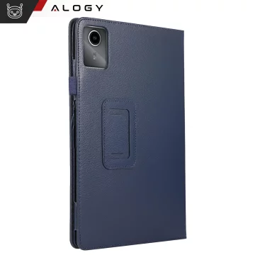 Pouzdro pro Lenovo Tab M11 10,95" TB330FU/TB330XU/TB331FC Stojan Kryt Tablet Flip Cover Pouzdro Alogy Navy Blue