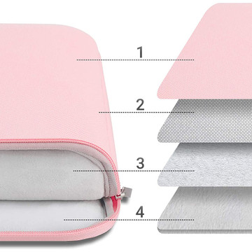 Laptoptasche, MacBook Air Pro 13,3 Zoll Alogy 360 Hülle Schutzhülle Case Pink