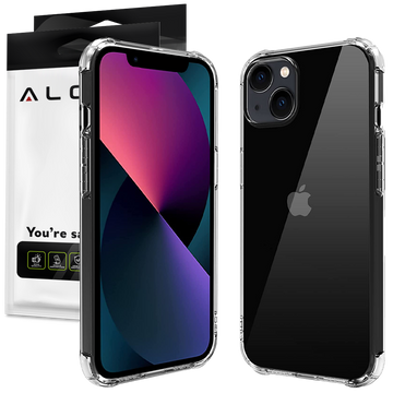 ShockProof Alogy gepanzerte Hülle für Apple iPhone 14 Plus Transparent