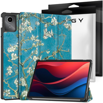 Hülle für Lenovo Tab M11 10,95" TB330FU / TB330XU / TB331FC Tablet Cover Case Alogy Buchcover Blühender Mandelbaum (Van Gogh)