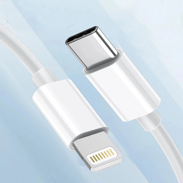 Kabel USB-C do Lightning do Apple iPhone iPad iPod 20W 2m BOX Biały