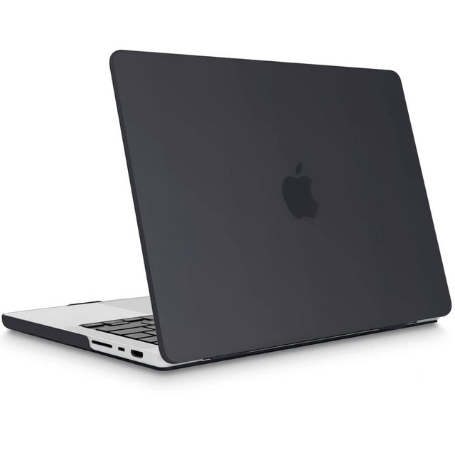 Etui Alogy Hard Case do Apple Macbook Pro 14 2021 A2442 Matowy Czarny