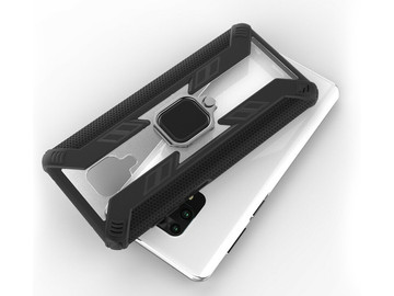 Pancerne Etui Alogy Ring Carbon Halter für Xiaomi Redmi Note 9S/ Pro/ Max