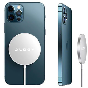 Alogy Wireless Charger for MagSafe 20W for iPhone 12/13/14/ PRO/ MAX/ MINI White