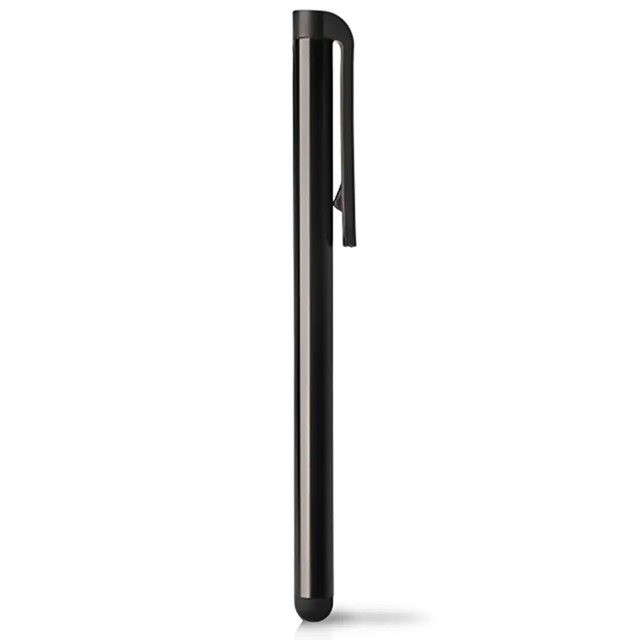 Kapacitní kovový dotykový stylus pro obrazovky telefonů a tabletů Alogy Stylus Pen Universal Black