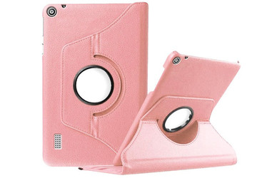 360 Rotating Case Huawei MediaPad T3 7.0 Pink Glass