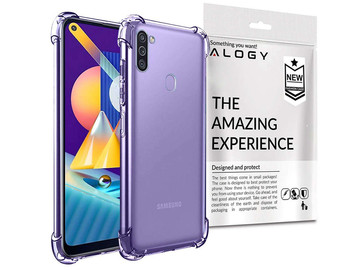 Pancéřové pouzdro ShockProof Alogy pro Samsung Galaxy M11 / A11 průhledné