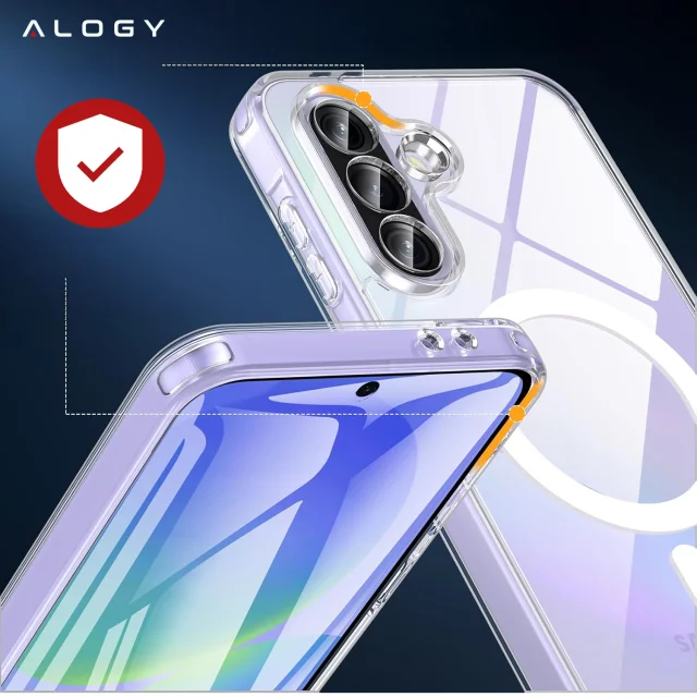 Apple iPhone 16 Pro Max Case Alogy Anti-Shock Hybrid Case for MagSafe Clear
