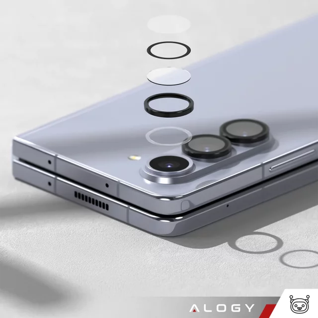 Szkło do Samsung Galaxy Z Fold 6 nakładka na aparat obiektyw obiektywy aparatu Alogy Lens Protector PRO+ osłona ochronna