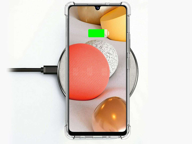 ShockProof Alogy Armor Case for Samsung Galaxy A42 5G transparent