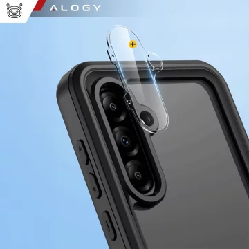 Voděodolné pouzdro pro Samsung Galaxy A36 5G / A56 5G Alogy HydroArmor™ IP68 s průhlednou zadní stranou, 360° pancéřované pouzdro