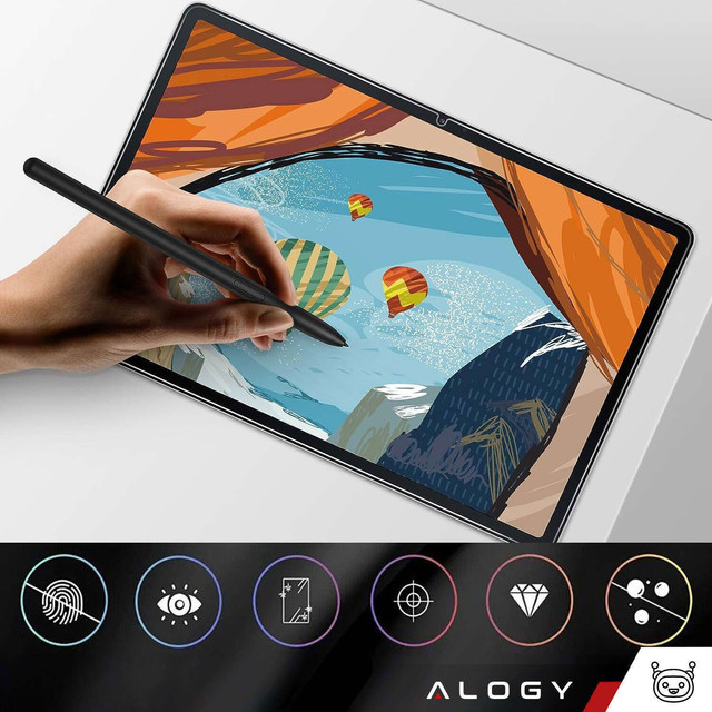 Tvrzené sklo pro T-Mobile T Tablet 5G 10,36" obrazovka tabletu Alogy Screen Protector Pro 9H