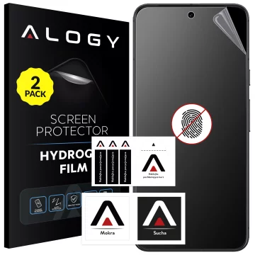 2x Folia "MATOWA" do Google Pixel 8 Pro Hydrożelowa Alogy HydroSkin Matte Pro™ na ekran do etui "BEZ ODCISKU PALCÓW"