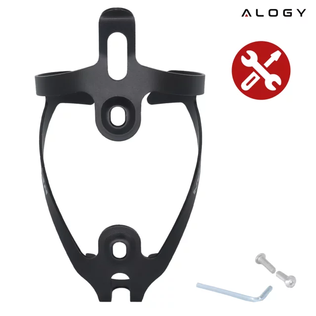 Držák na láhev s pitím a vodou, držák na láhev na kolo, univerzální, černý