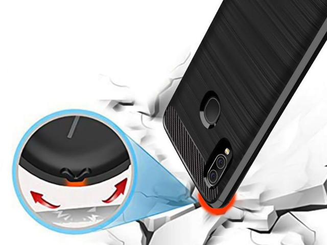 Alogy Rugged Armor case for Samsung Galaxy A30/A20/M10S black