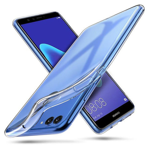 Alogy silicone case case for Huawei Y9 2018 transparent