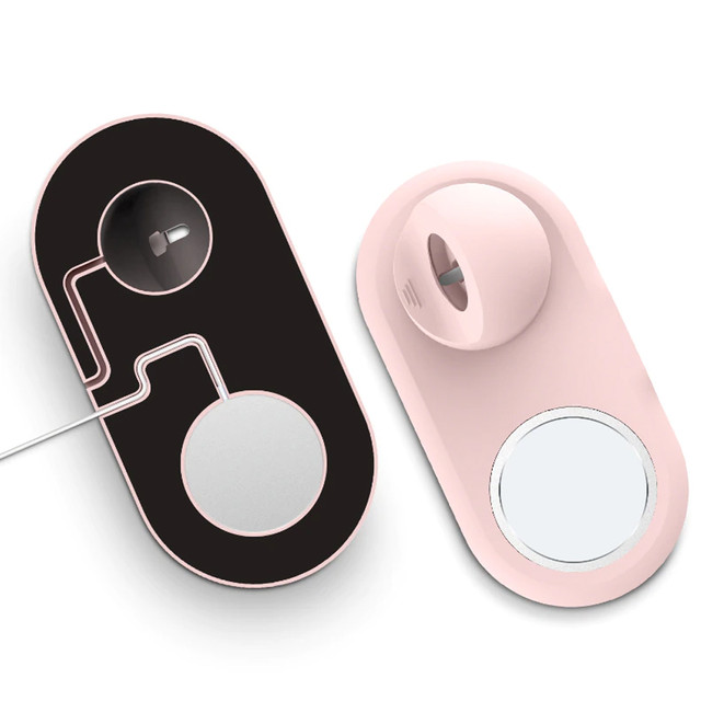 Charger Holder for MagSafe 2in1 Alogy Stand for Apple Watch/ iPhone 12 13 Pink
