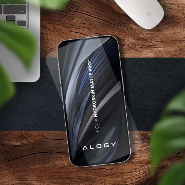 2x "MATTE" Film for Realme 12 Pro / 12 Pro Plus Hydrogel Alogy HydroSkin Matte Pro™ for the screen of the case "NO FINGERPRINTS"