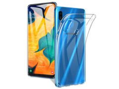 Alogy silikonové pouzdro kryt pouzdro pro Samsung Galaxy A30 / A20 / M10S průhledné