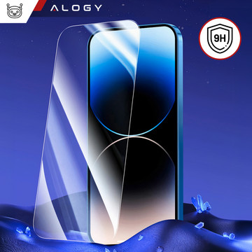 Hybrid Glass for Samsung Galaxy S24 Ultra for Alogy Flexi Glass 9H Case Friendly Flat Screen Protector