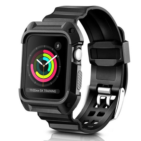 Alogy Protective Armor Case for Apple Watch 4/5/6/SE 44mm
