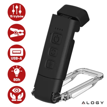 Alogy HUB Splitter Adapter for Laptop Computer USB-C to 3x USB-A 2.0 1x USB-A 3.0 Gray
