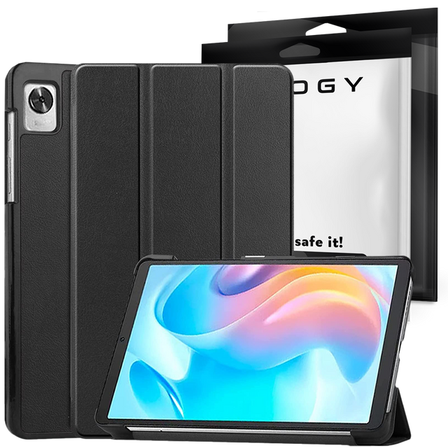 Etui z klapką obudowa Alogy Book Cover do Realme Pad Mini 8.7 Czarny