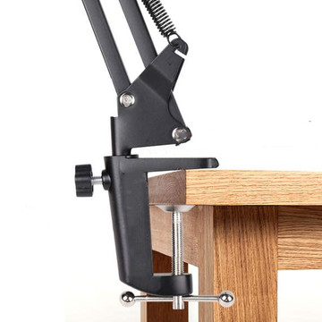 Alogy LED desk lamp Dreslarska USB with an adjustable long arm for the desk top Black