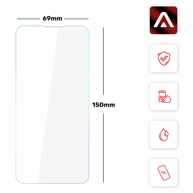 Tvrzené sklo pro Samsung Galaxy S23 FE 2x ochranná fólie na displej 1x čočka objektivu fotoaparátu Pro 9H Alogy Glass Set