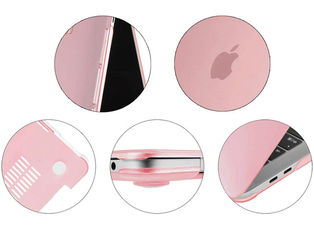 Podložka Alogy Hard Case pro Apple MacBook Pro 13 M1 2021 Pink