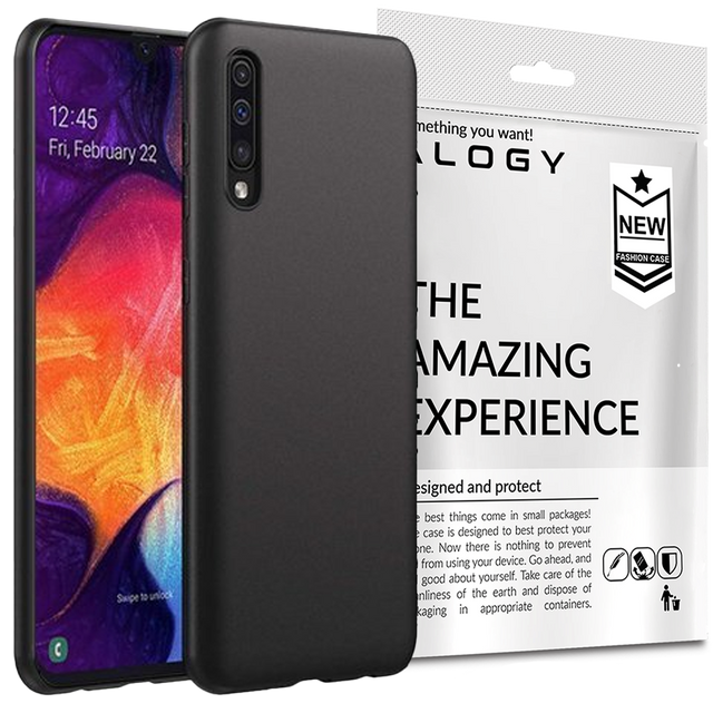 Etui silikonowe Alogy slim case do Samsung Galaxy A30S/A50/A50S czarne