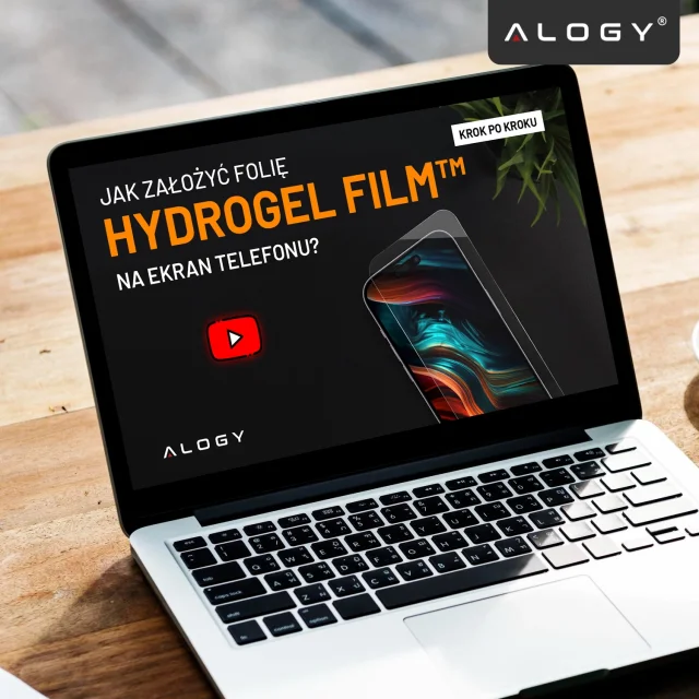 Folia hydrożelowa do Samsung Galaxy S25 FE – elastyczna ochrona ekranu, samoregeneracja, pełne dopasowanie i wysoka przejrzystość – Alogy Hydrogel Film™