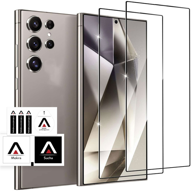 2x Tempered Glass for Samsung Galaxy S24 Ultra Screen Protector Glass 9H Alogy Pro