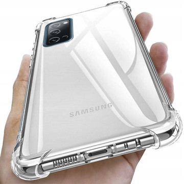 ShockProof Alogy Silicone Armor Case for Samsung Galaxy A03s 164mm Transparent