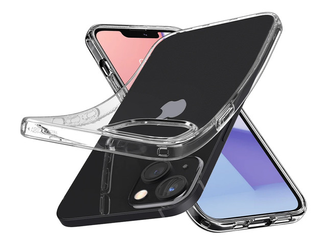 Spigen Liquid Crystal case for Apple iPhone 13 Crystal Clear Glass