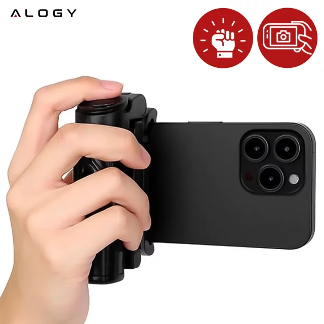 Handyhülle Wasserdichtes Gehäuse Alogy universal IPX8 bis 6,5 Schwarz