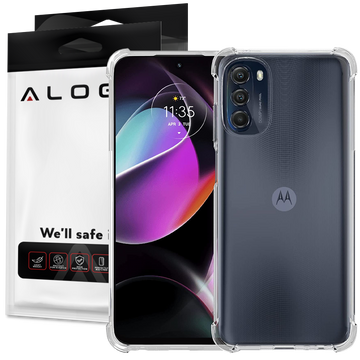 ShockProof Alogy gepanzerte Hülle für Motorola Moto G 5G 2022 Transparent