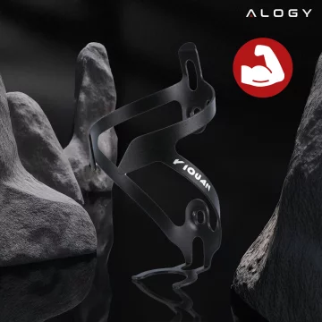 Koš na láhev na vodu, pití, láhev na vodu, držák na kolo, univerzální držák na láhev s vodou, s prostorem pro Airtag, černá a červená